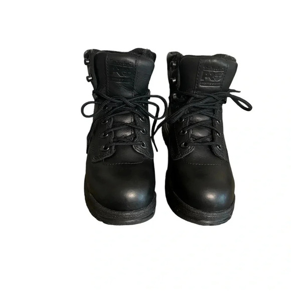 ✨Timberland PRO Titan Women’s Black Alloy Toe Work Boots 6 ✨ - Picture 1 of 6